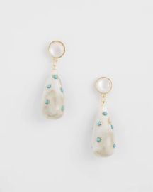 Turquoise Teardrop Earrings at Chicos